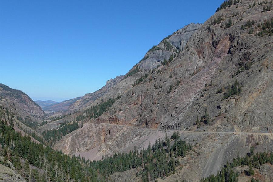 Colorado 550 north of Durango CO