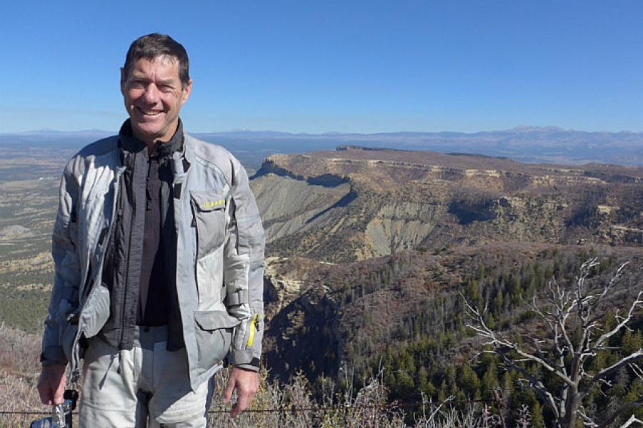 Mike in the Mesa Verde NP