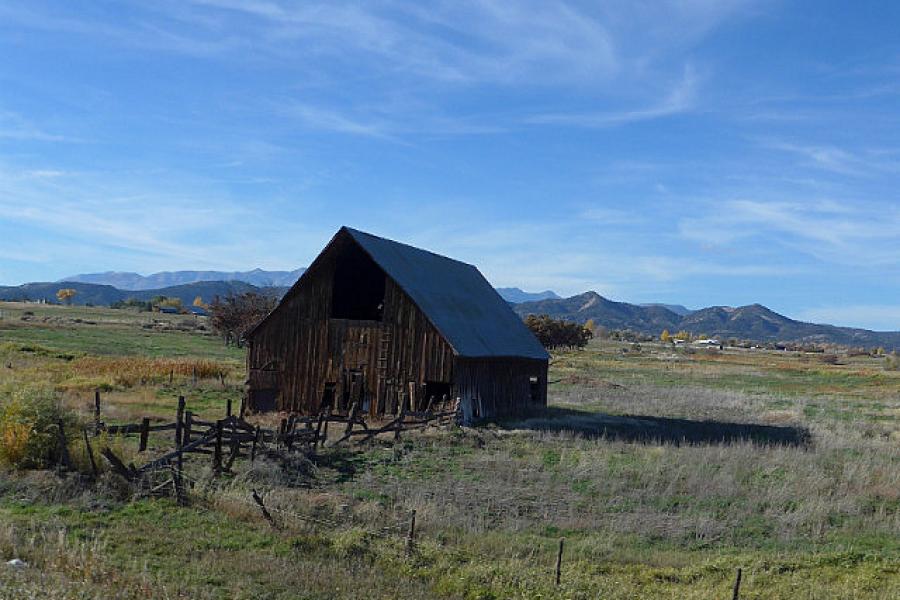 Scene on the way to Durango CO