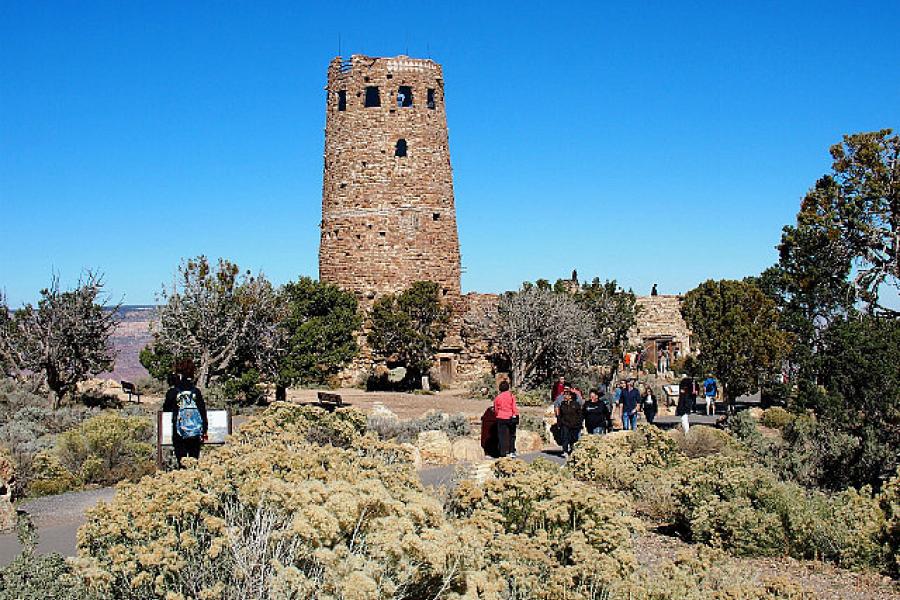 Desert View Watchtower, Grand Canyon Sth Rim