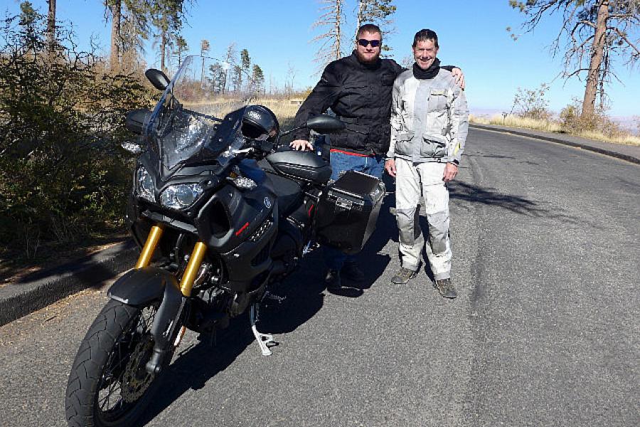 Mike and Scott at Cape Royal Nth Rim GCNP