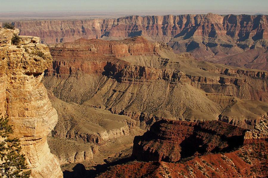 View from Cape Royal towards the South Rim