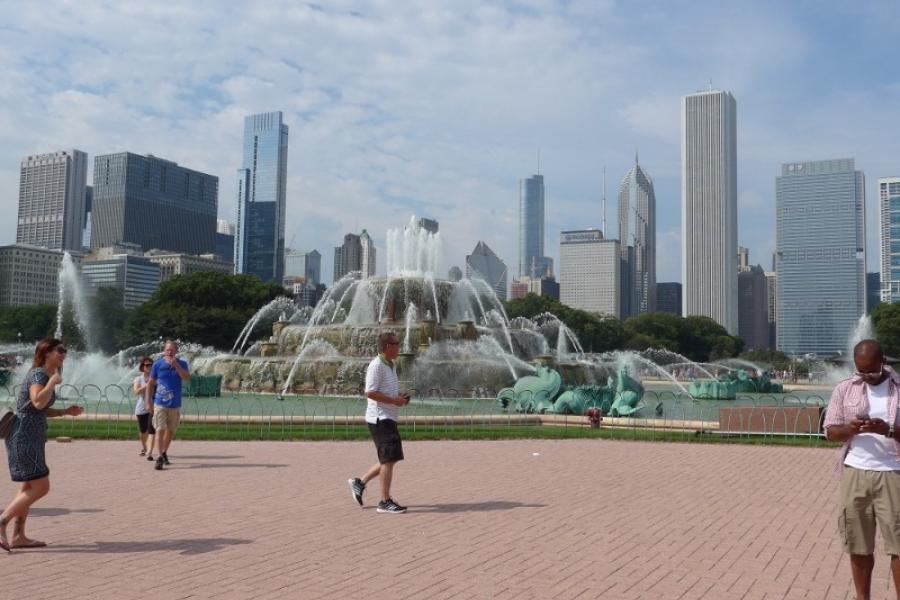 Buckingham Fountain Chicago IL