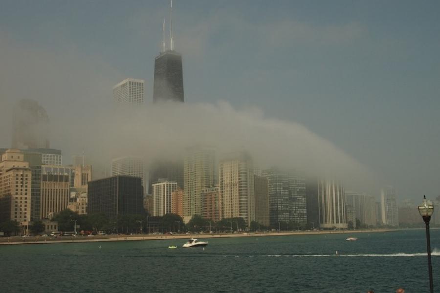 The John Hancock  Building, Chicago