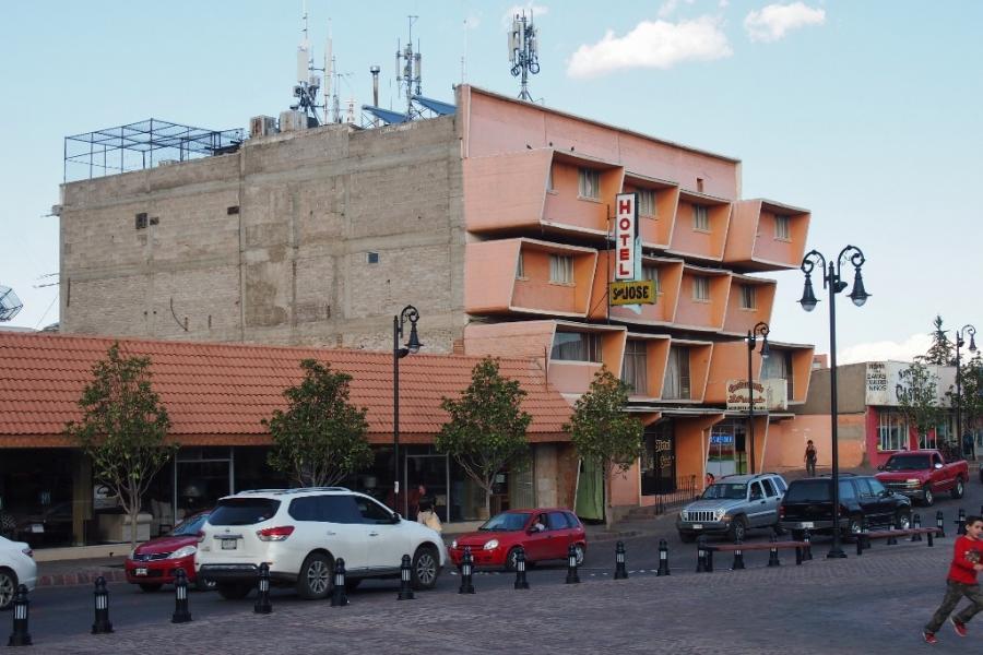 Hidalgo del Parral street scene