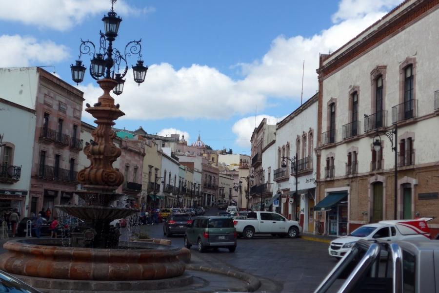 Zacatecas street scene