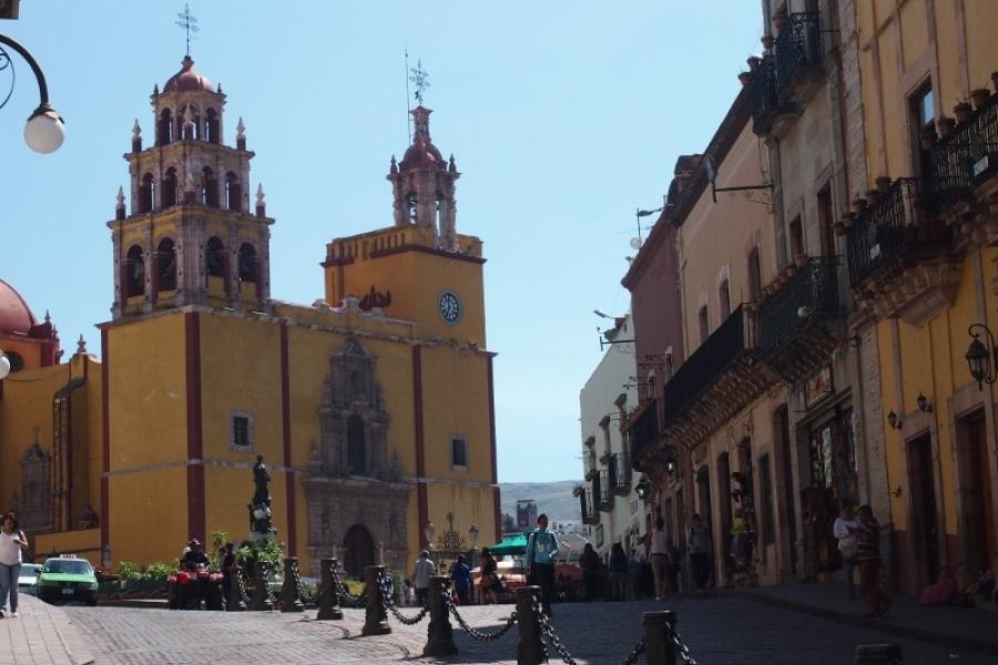 The Cathedral in Guanajuato