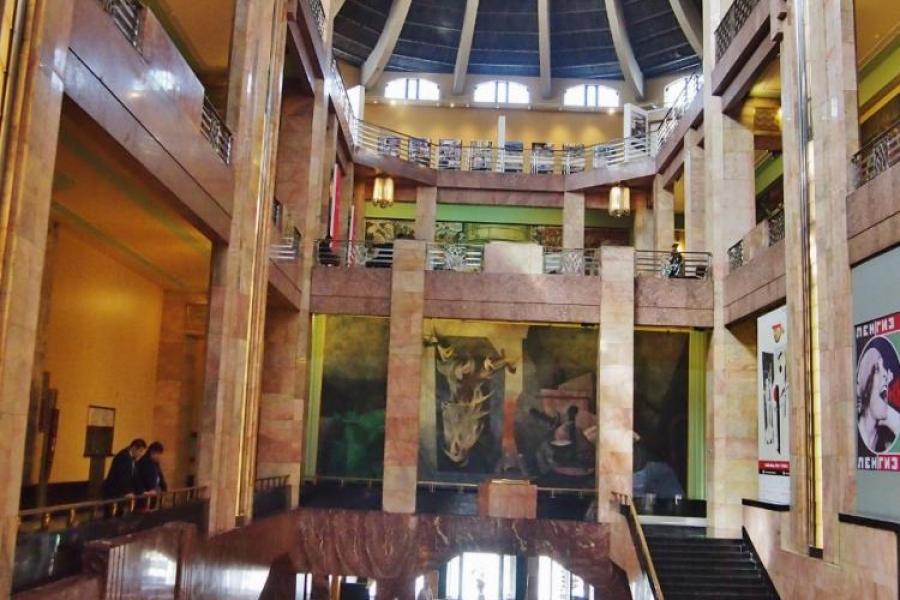 Palacio de Bellas Artes, Interior