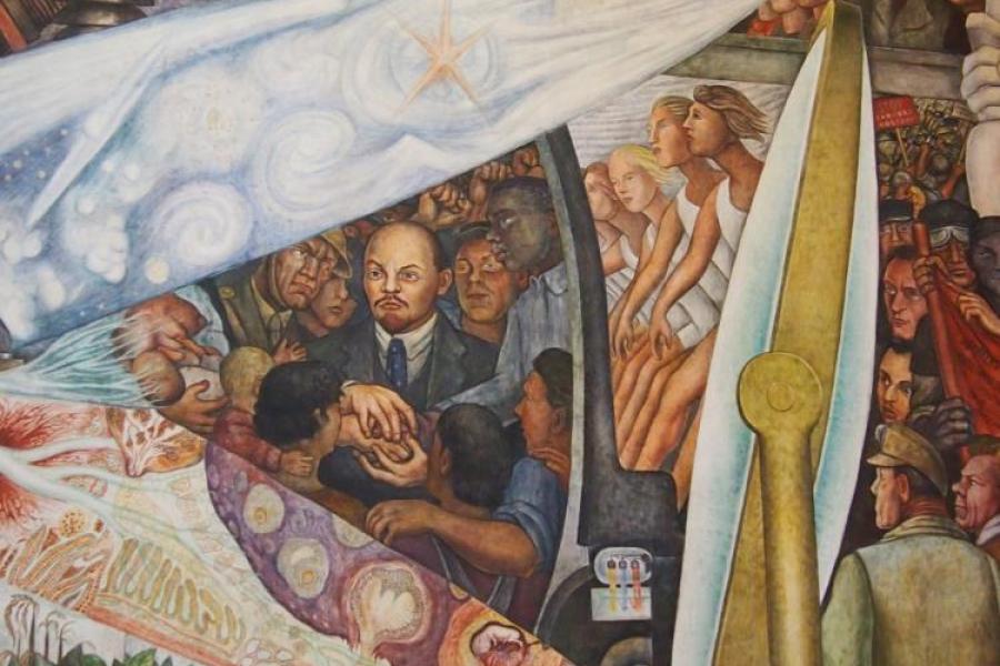 Palacio de Bellas Artes, Diego Rivera mural