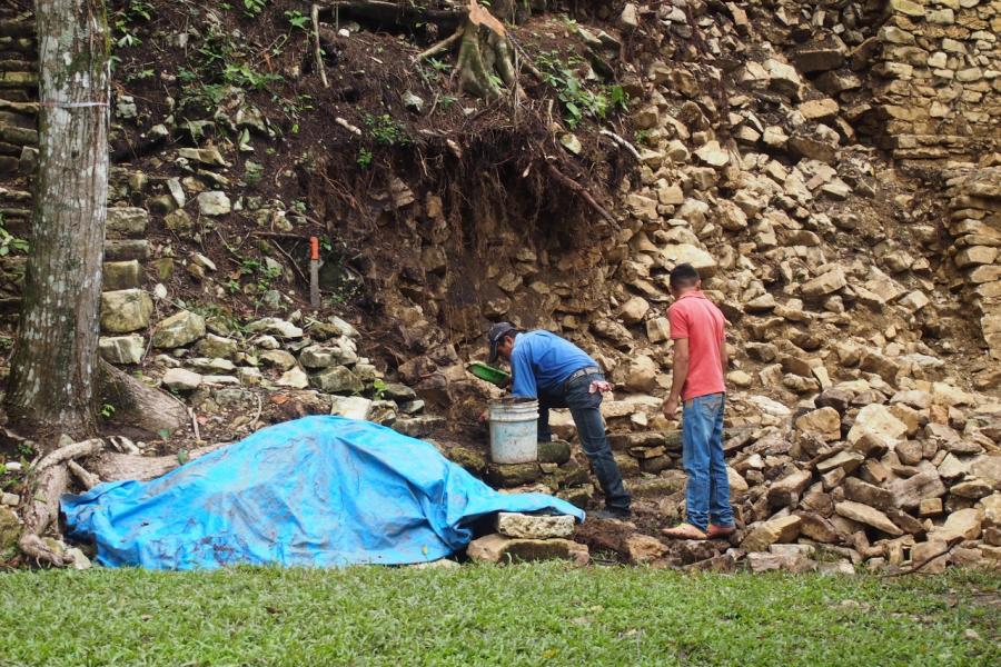 A lifetime's work, the dig at Palenque