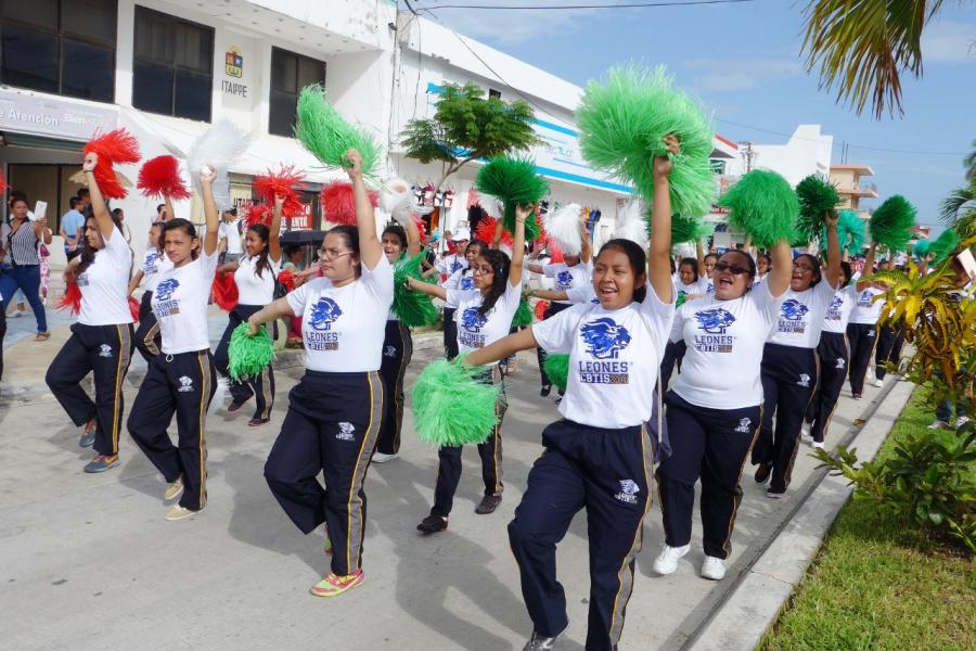 The main march for 20 Nov, Chetumal