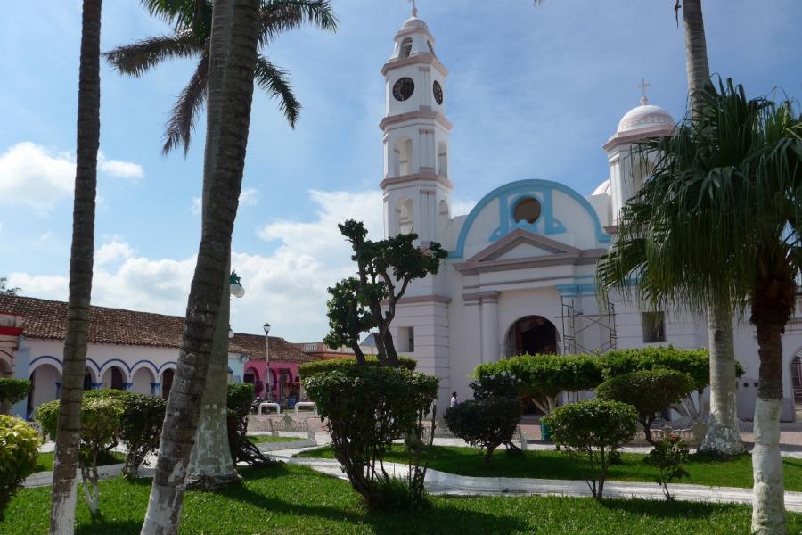 The square and the church, Tlacotalpan