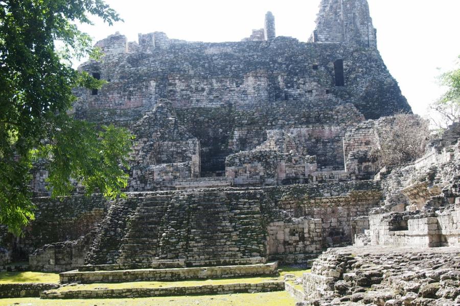 Mayan site at Balamku