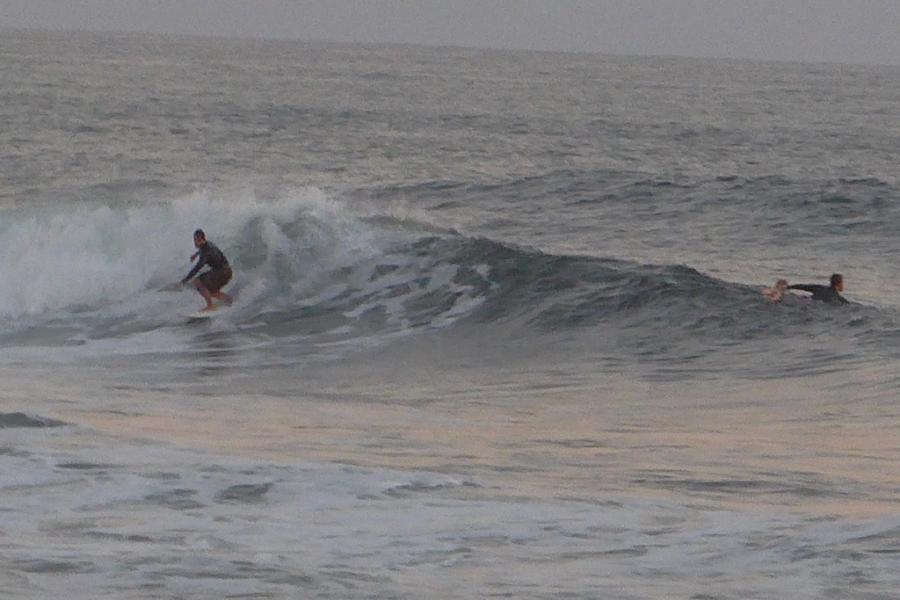 Surfers at Playa el Tunca