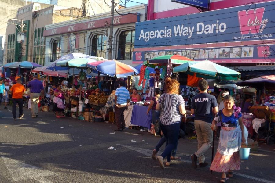 The old town, San Salvador