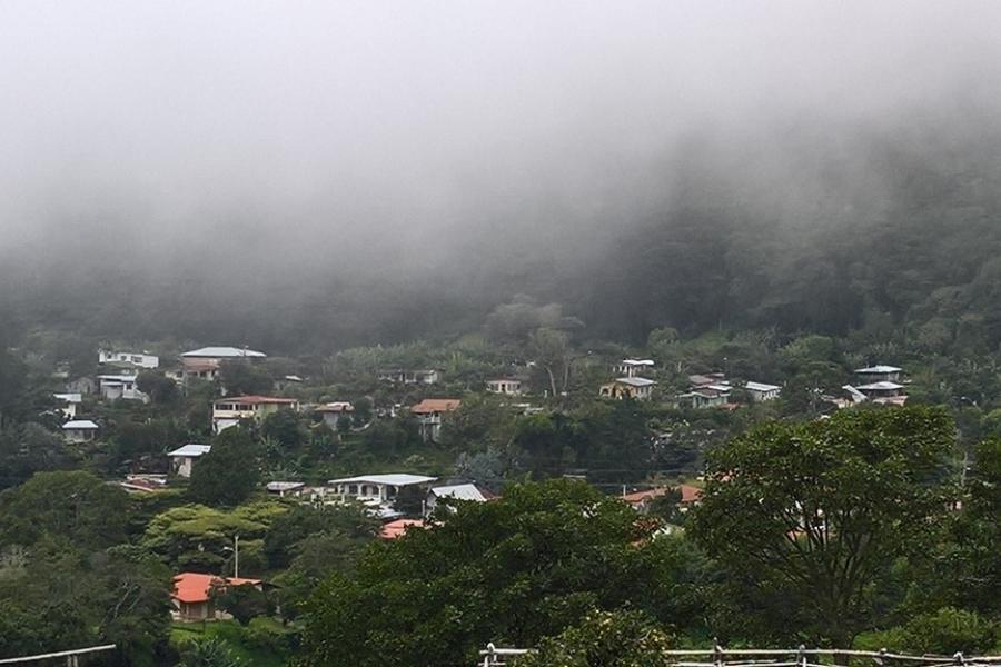 The suburbs of Boquete