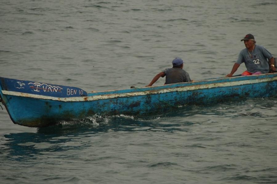 Local traffic around the islands