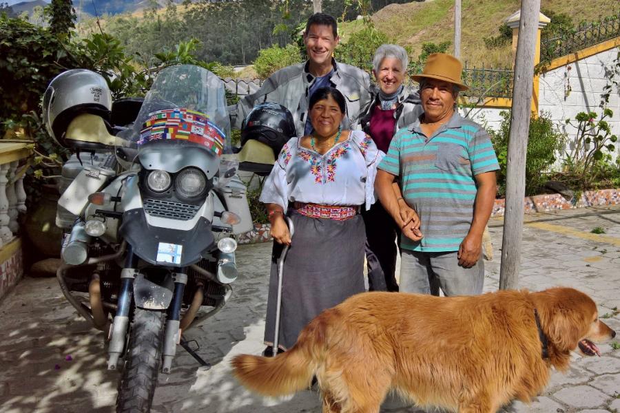 The Wandering Equator. This photo supports a blog by Team Elephant travelling in Ecuador.