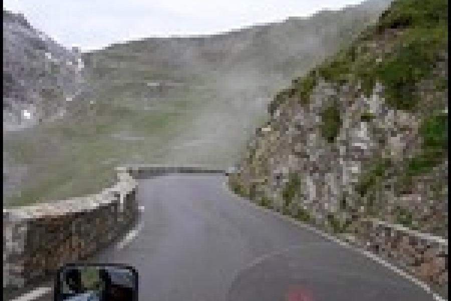 Stelvio in the rain