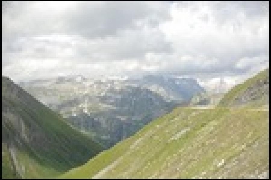 Furka Pass looking south