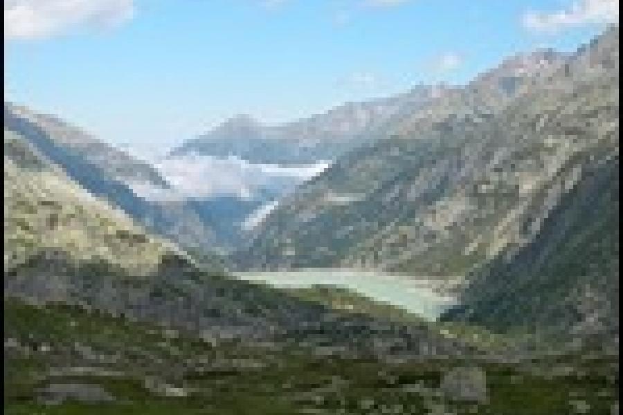 Furka Pass west side