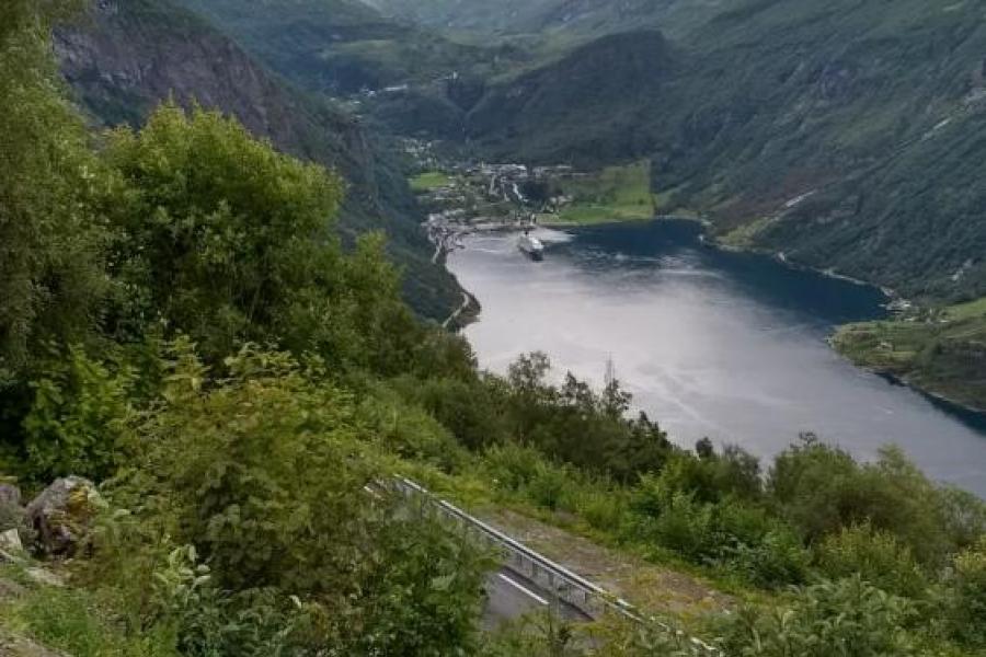 End of Geirangerfjord