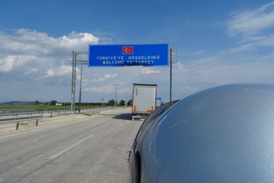 entering Turkey ,second attempt