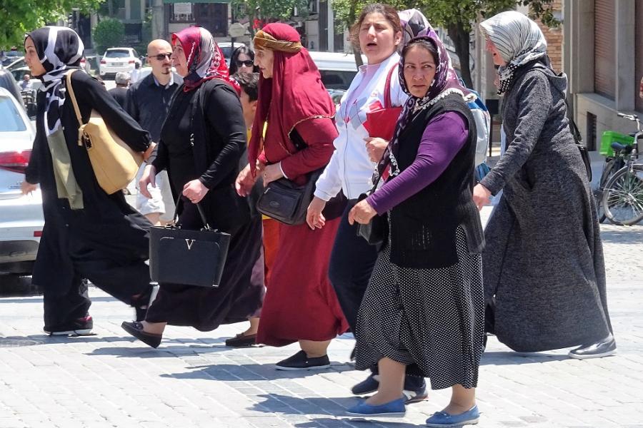 ladies going shopping 