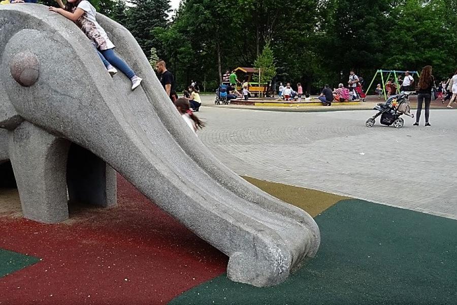 Elephant slide