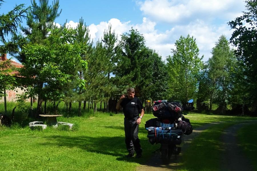 Serbian campsite