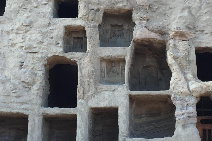 The Yungang grottoes