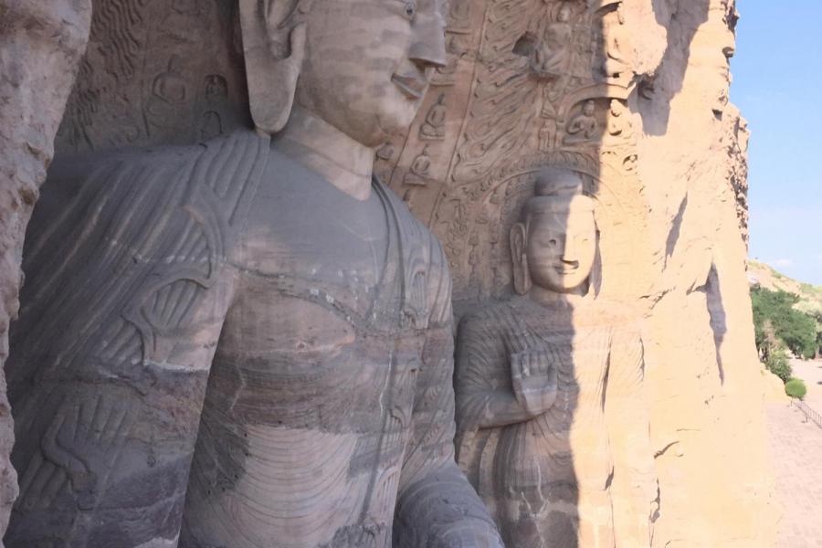 The Yungang grottoes