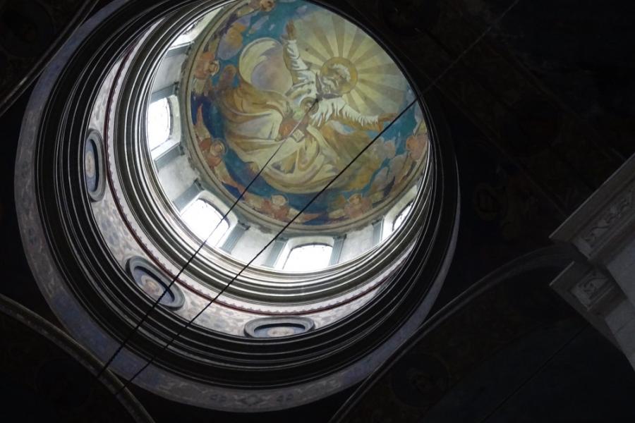 church ceiling, vidin