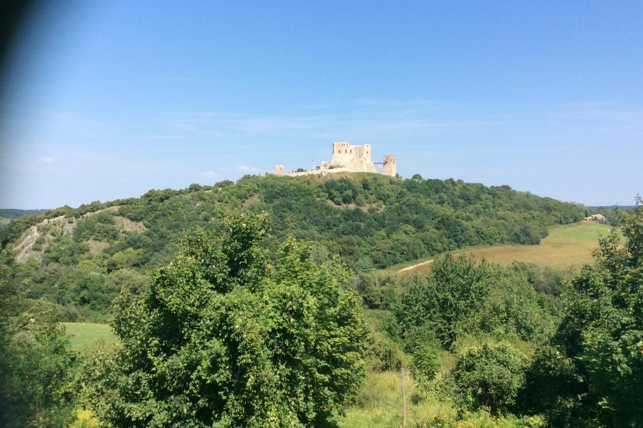 Beautiful countryside in Hungary