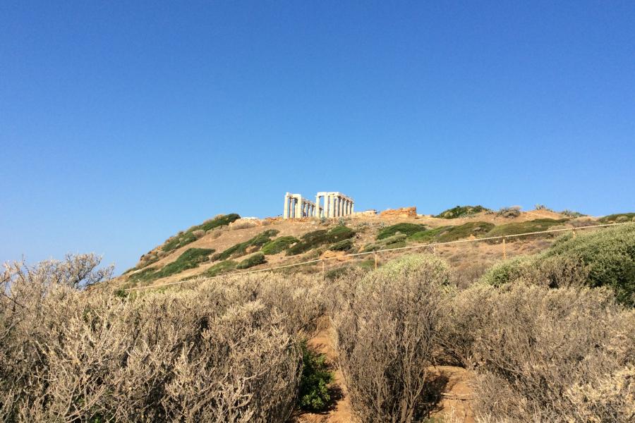 The Poseidon temple, Sunio