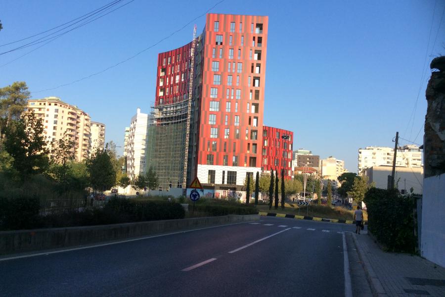 Tirana architecture 