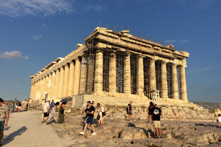 Acropolis with the Parthenon