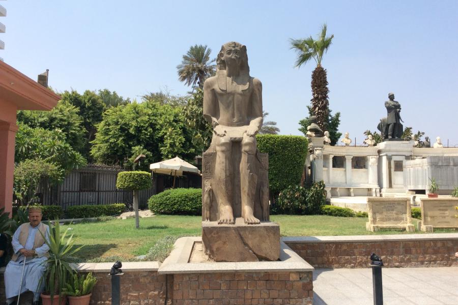 Egyptian Museum and Nile