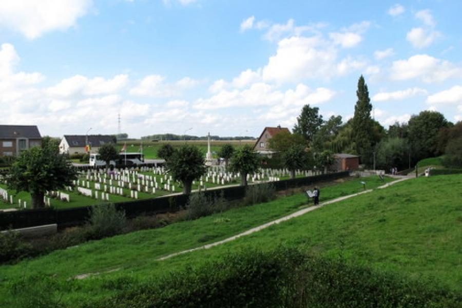 The view from the memorial