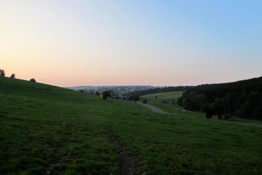 evening views from the Memorial