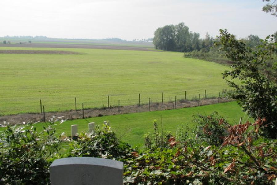 Military Cemetery Saint Symphorium, now so peaceful