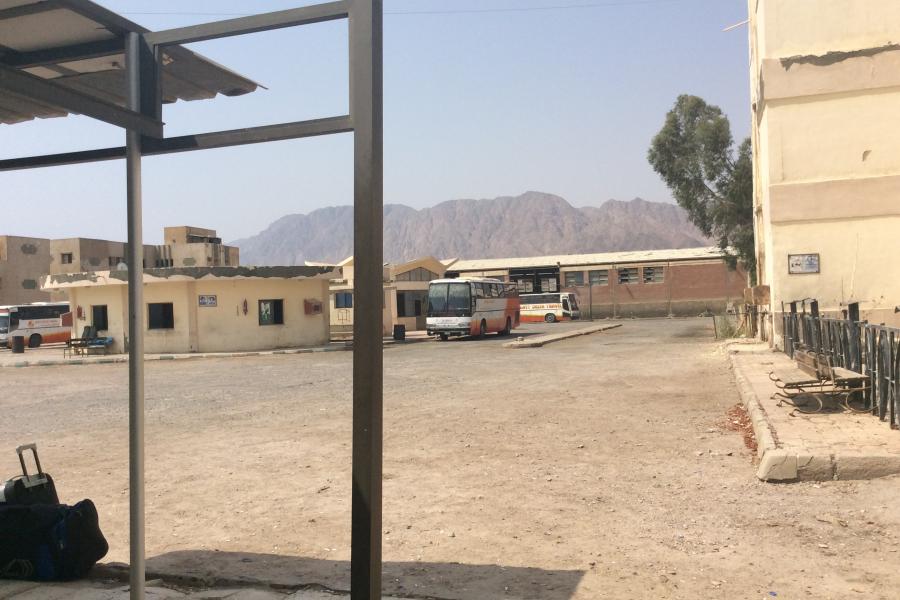 Bus station Nuweiba 