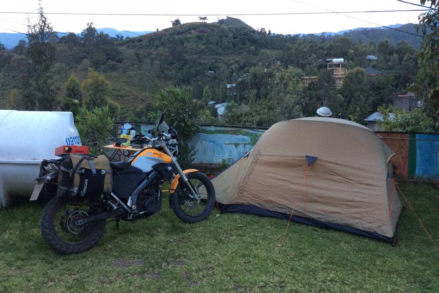 Camping at Lalibela 