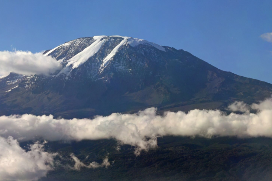 Mount Meru and Kilimanjaro 