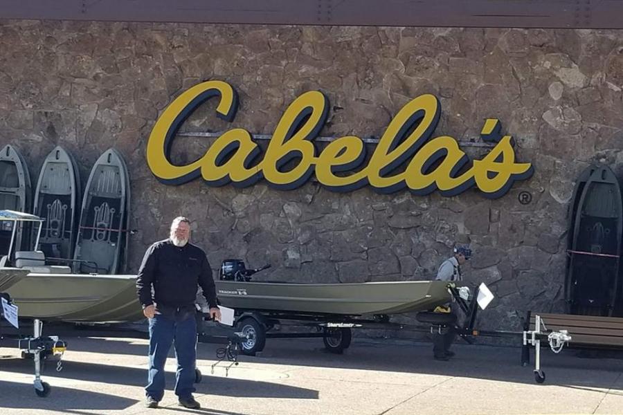 Jim at Cabela's World Headquarters