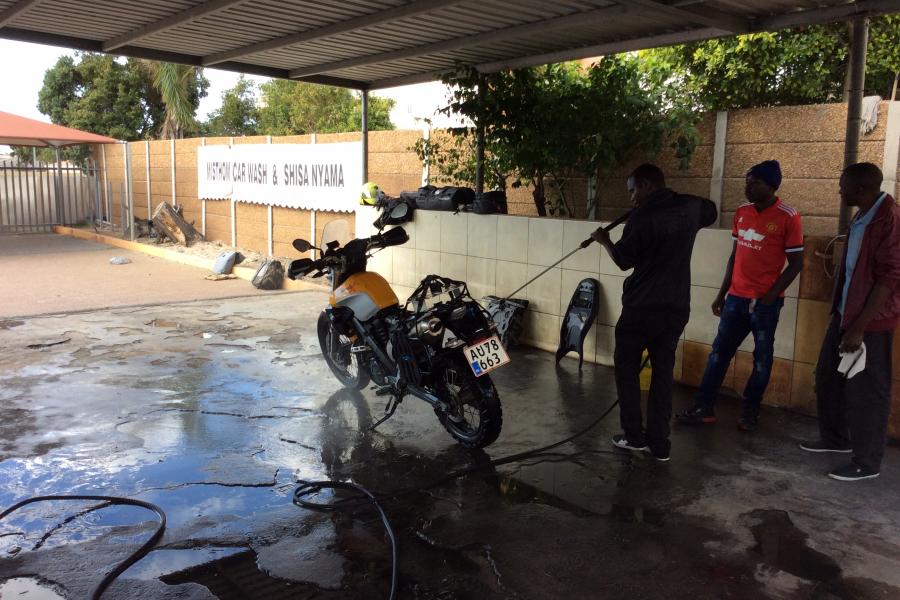 Bike wash 