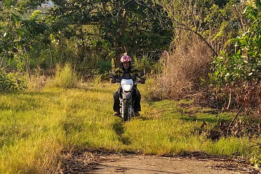 ron on bike