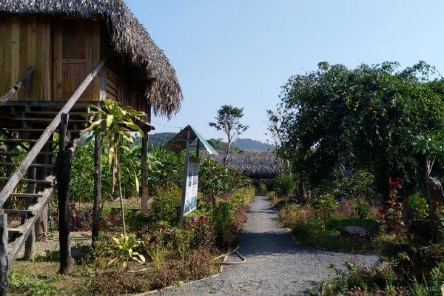 stilt house