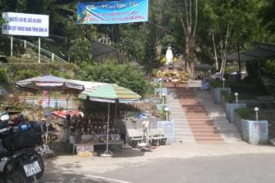 Shrine on a mountain