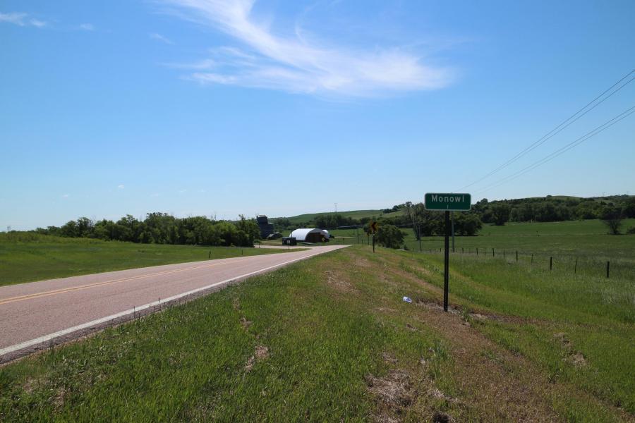 One of the smaller towns in Nebraska